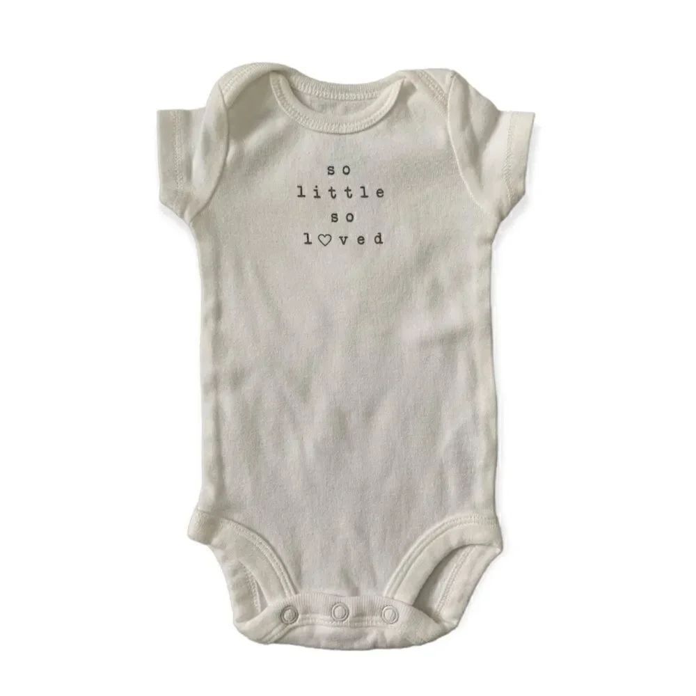 So Little So Loved Newborn Onsie
